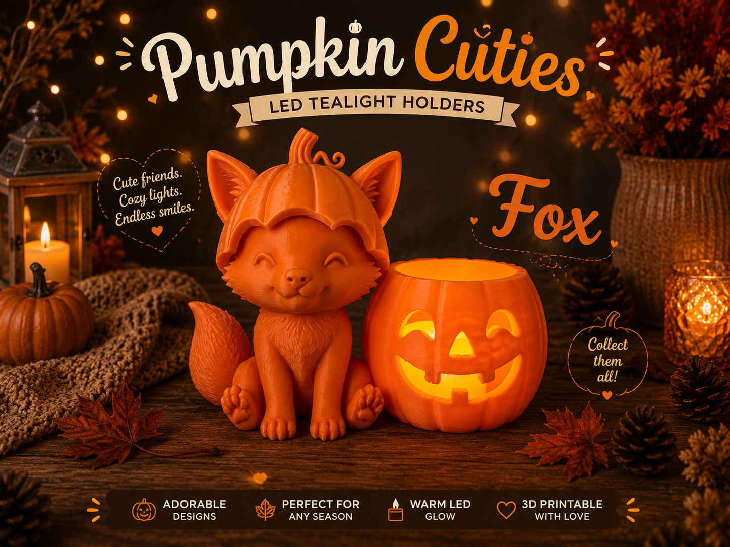Pumpkin Cuties vosje