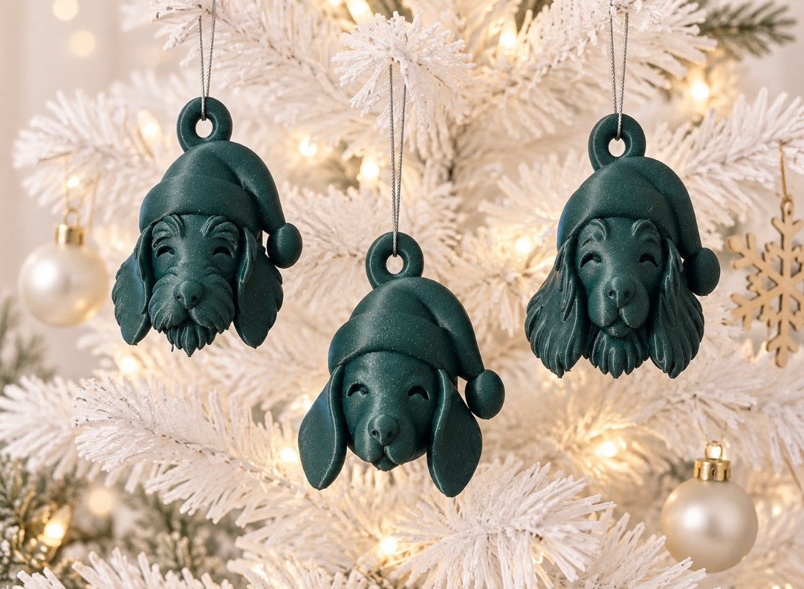 Teckel kerstboomhangers