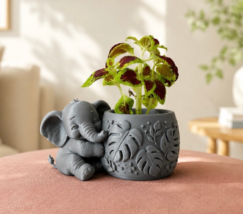 Olifant bloempotje