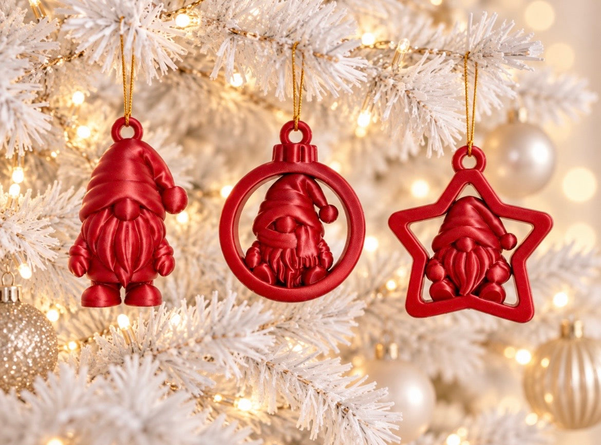 Kerst gnoom kerstboomhangers