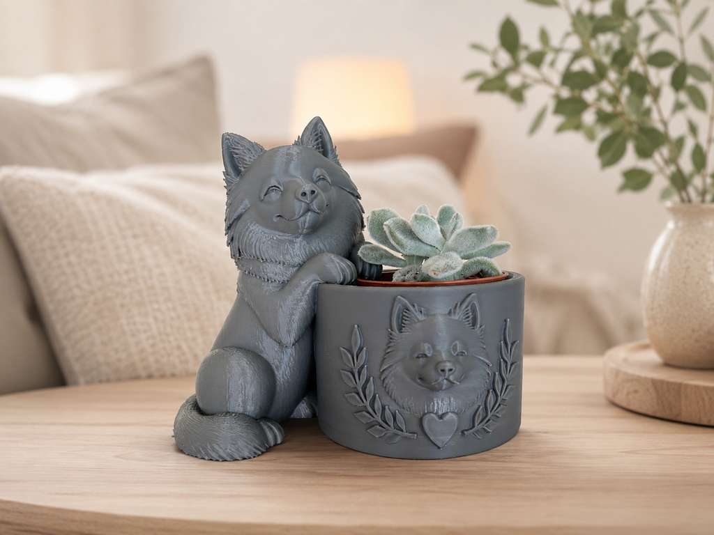Pomsky bloempotje
