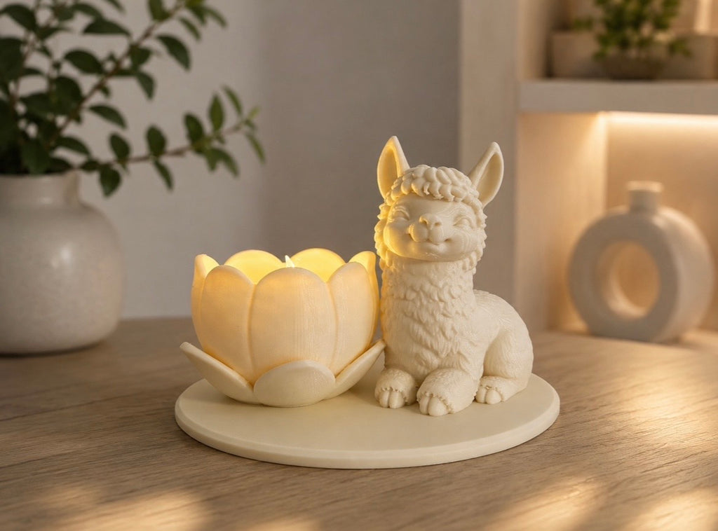 Lama Led Theelichthouder