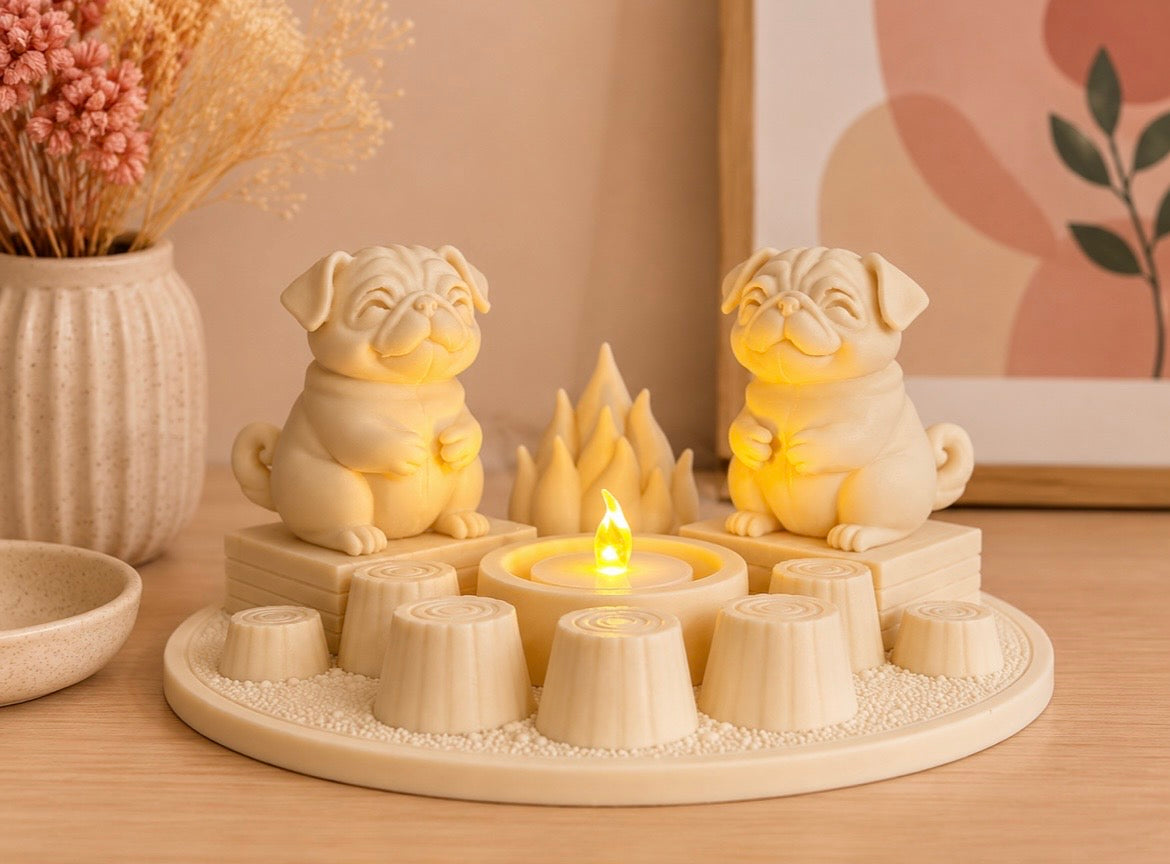 Campfire Buddies Mopshondjes