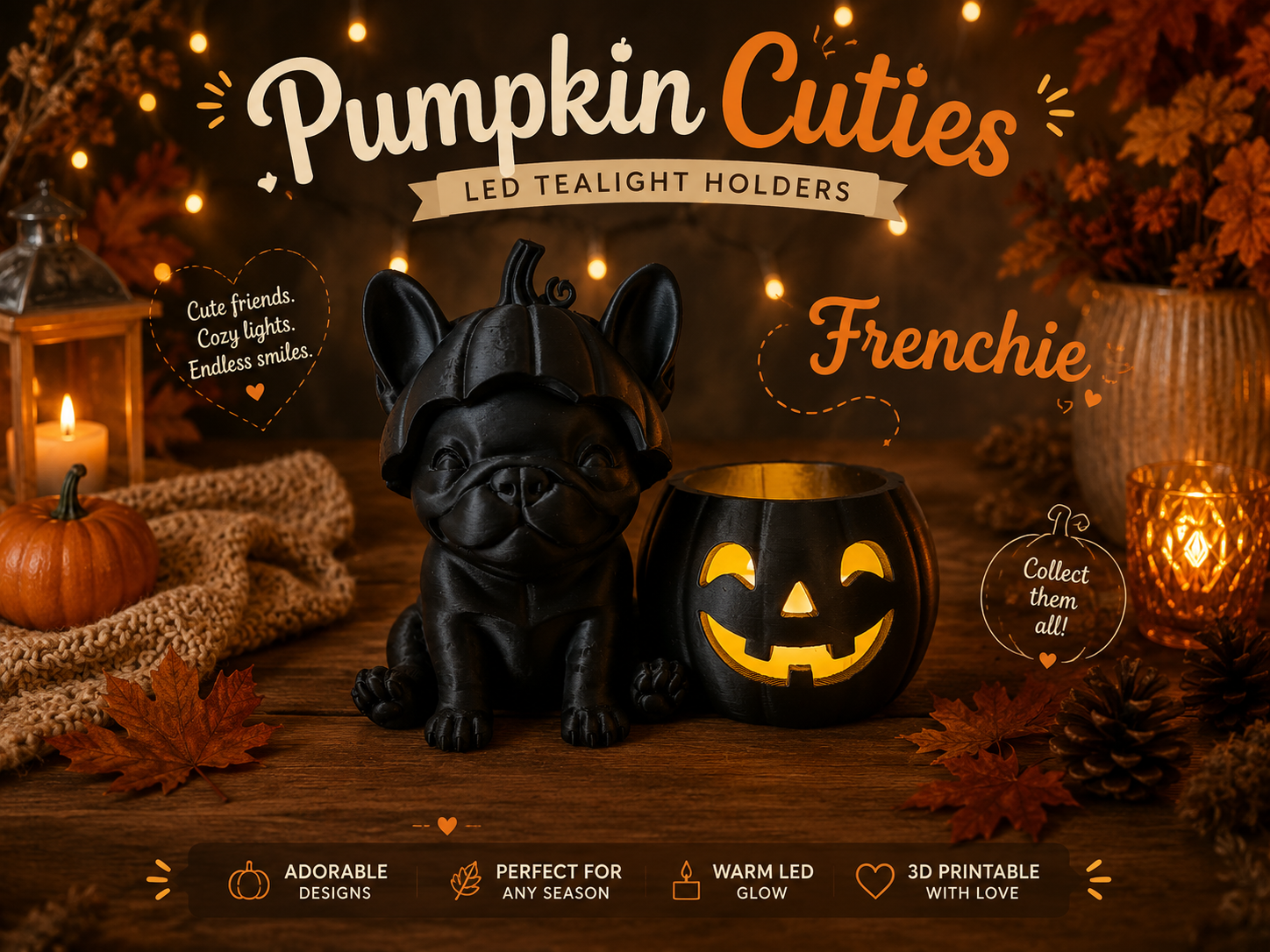Pumpkin Cuties Frenchie