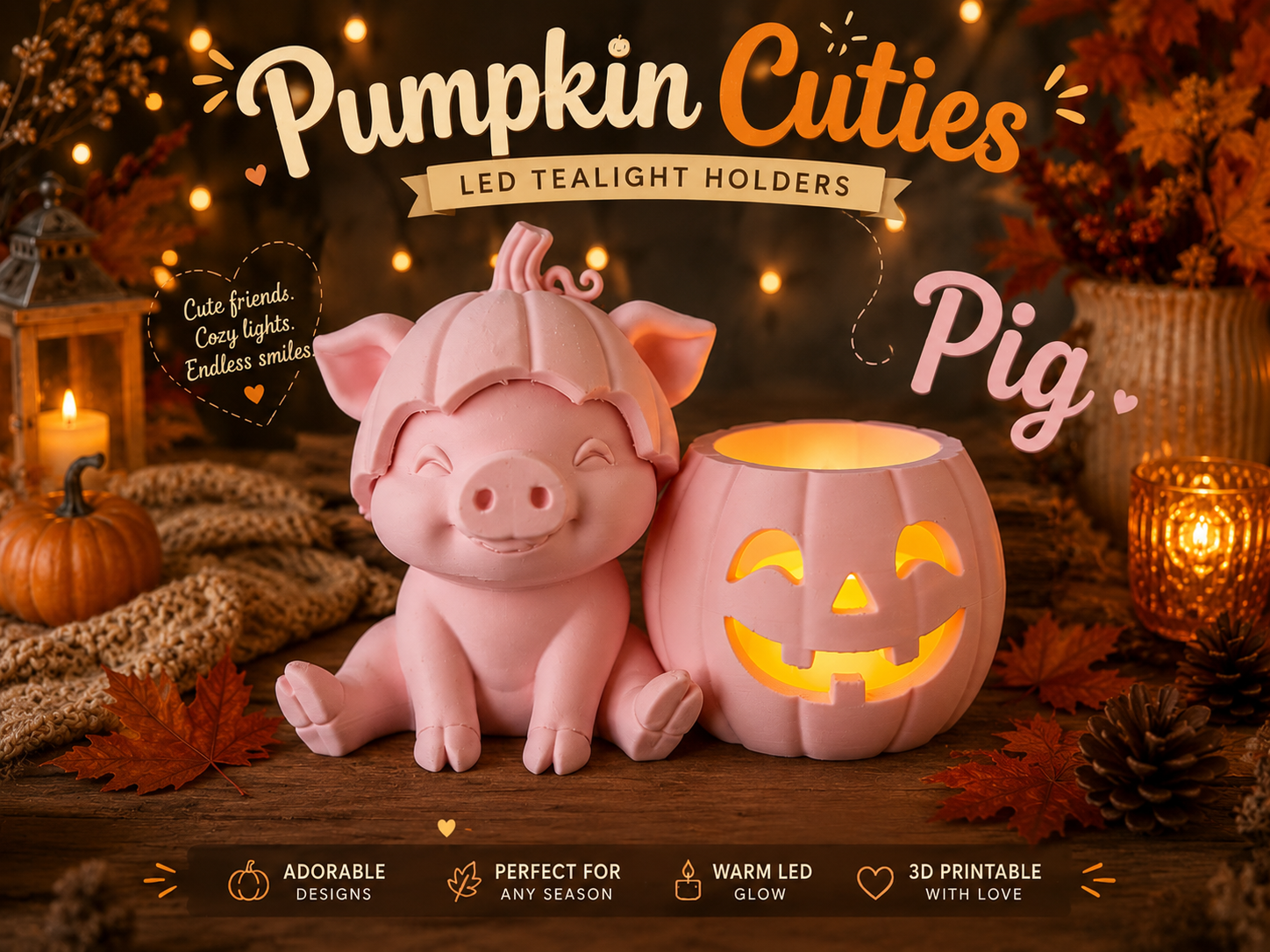 Pumpkin Cuties varkentje