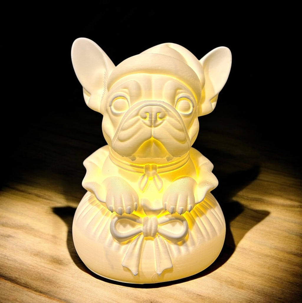 Led theelichthouder Franse Bulldog