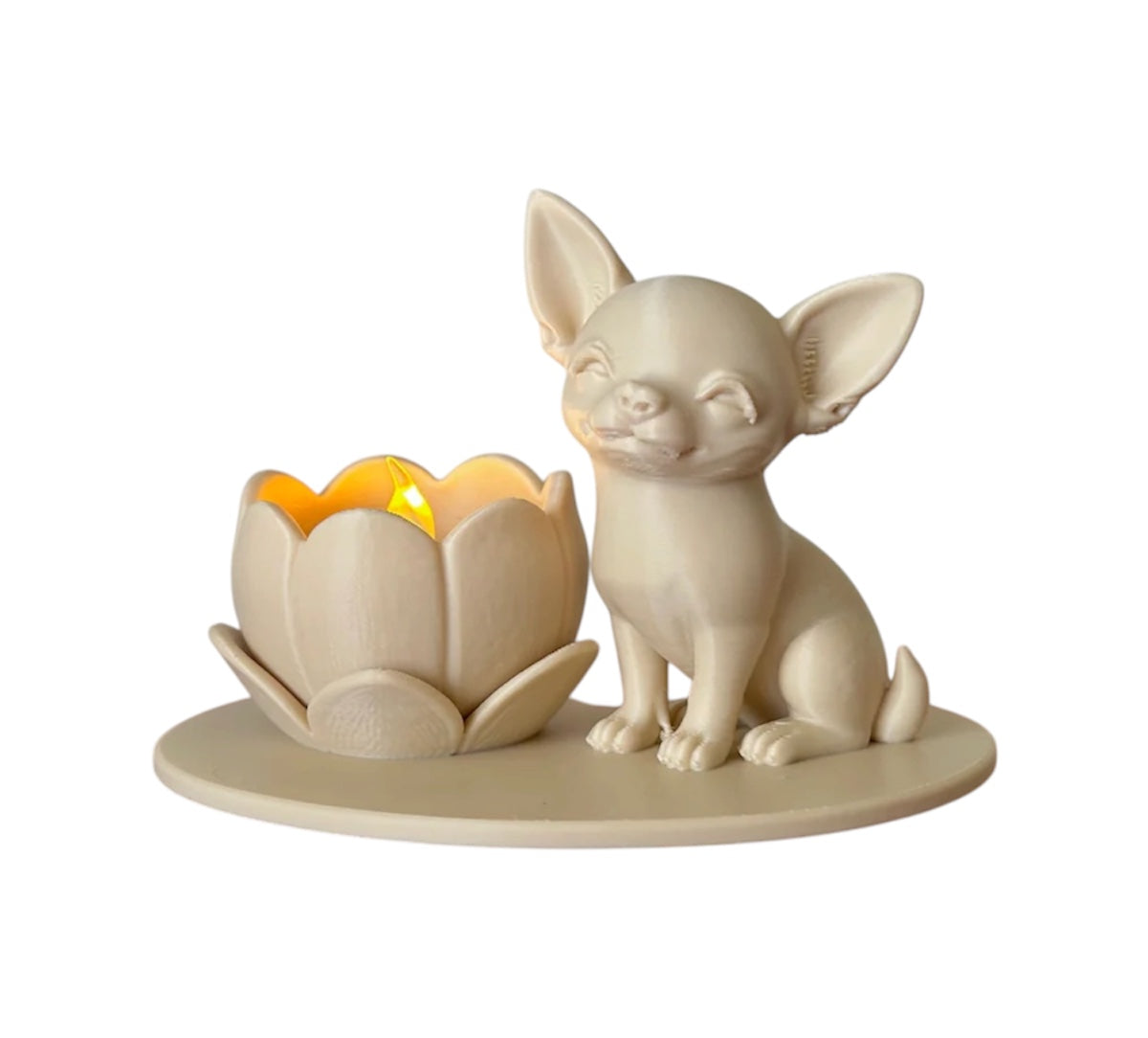 Chihuahua led theelichthouder