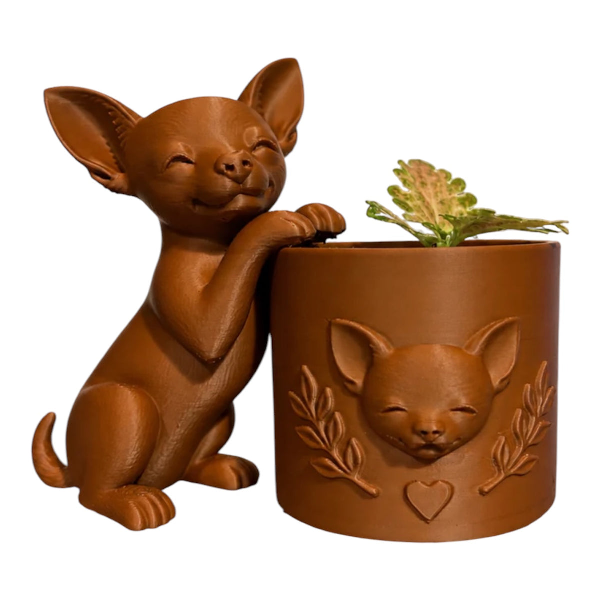 Chihuahua bloempotje