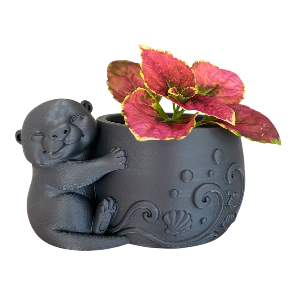 Otter bloempotje