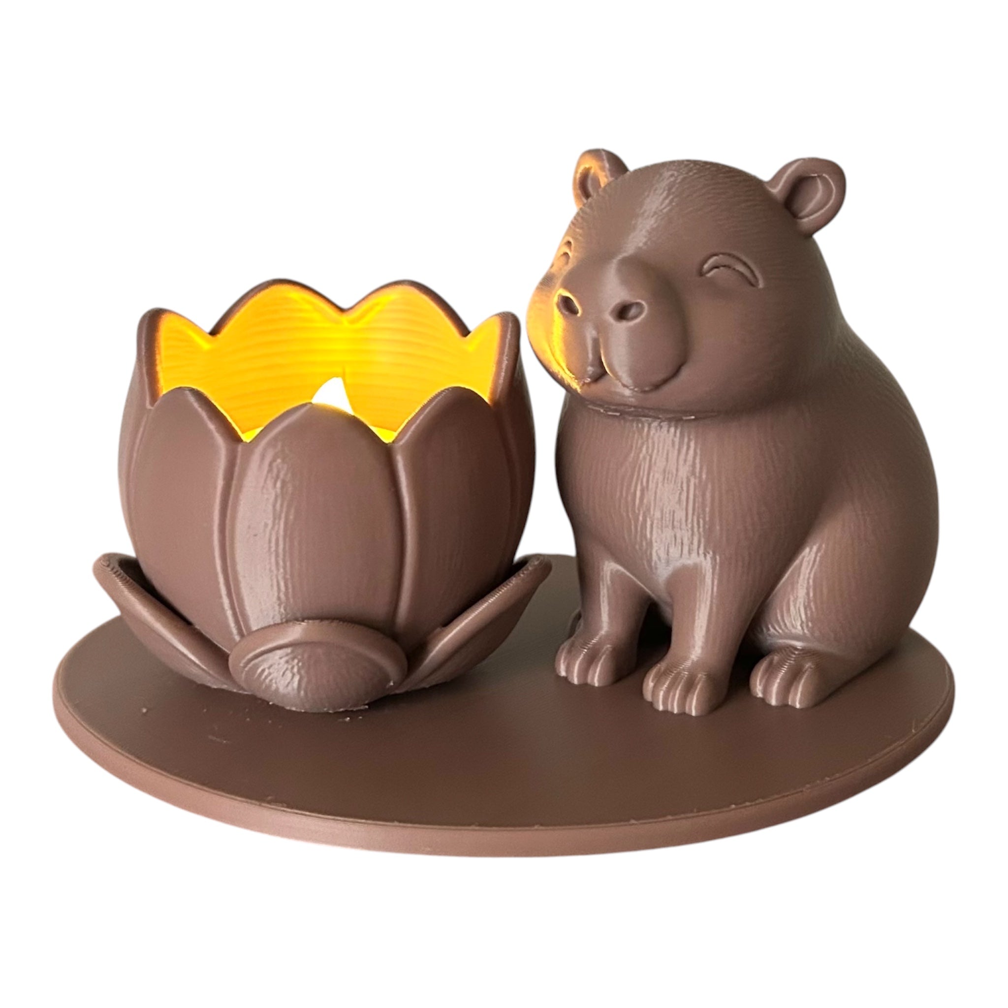 Capibara led theelichthouder